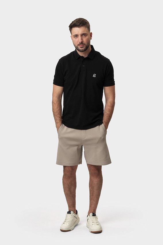 Поло Armani Exchange Черный