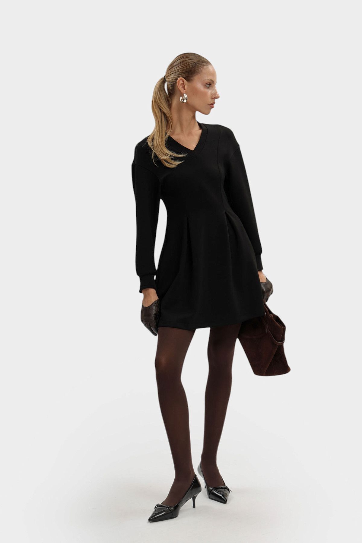 Платье Armani Exchange Черный