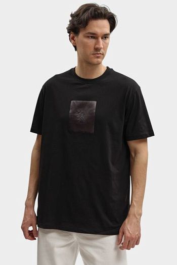Футболка из хлопка Armani Exchange