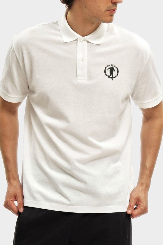 Поло Bikkembergs Белый