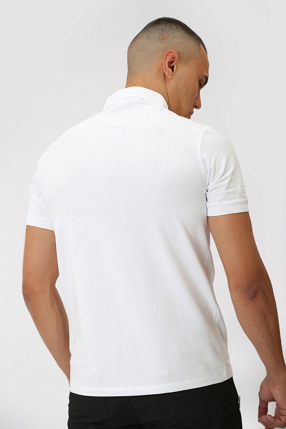 Поло Karl Lagerfeld Белый