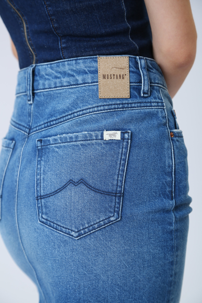 1013910-5000 юбка джинсовая mustang 