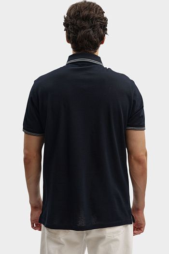 Поло из хлопка Emporio Armani