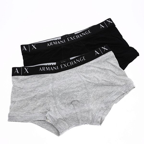 Комплект трусов 2 шт. Armani Exchange Черный