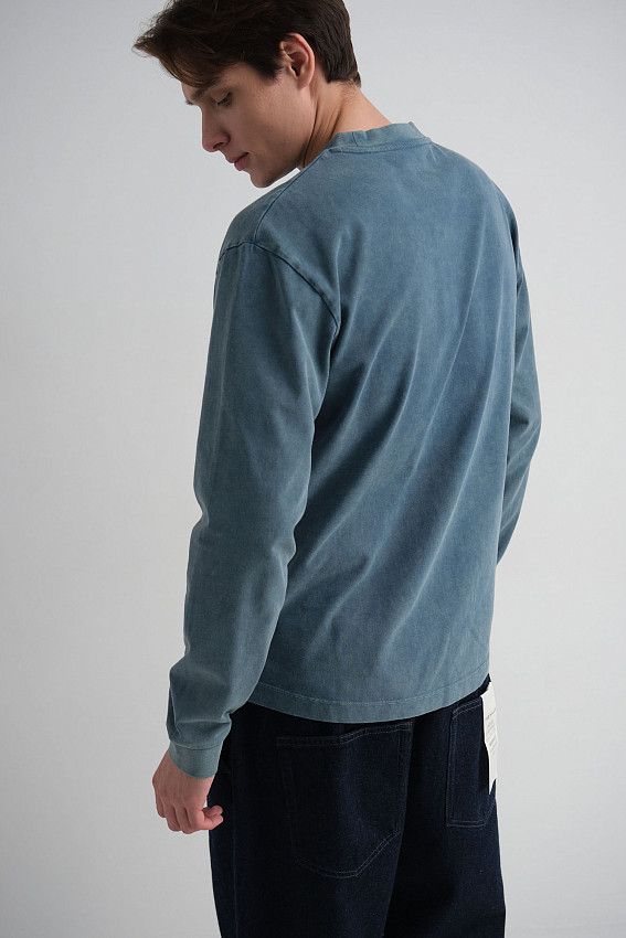 Лонгслив The Hills Бирюзовый