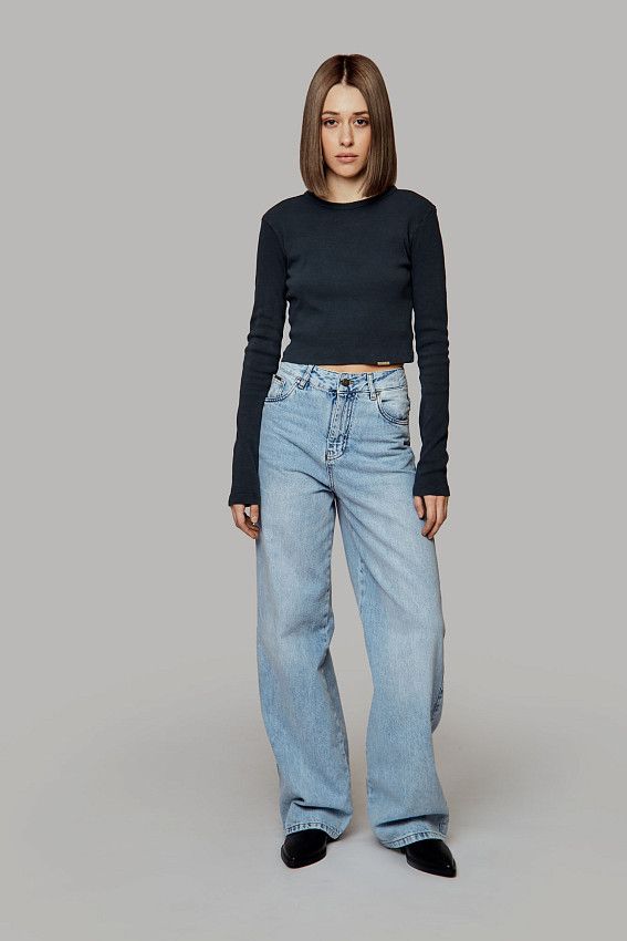 Кроп-топ Van Mich Черный