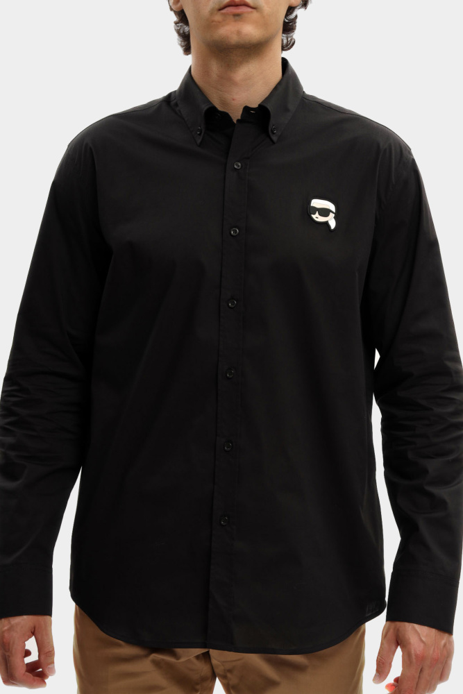 553671_605911 Рубашка с длинным рукавом Karl Lagerfeld Черный