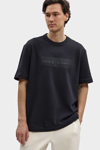 Футболка из хлопка Armani Exchange