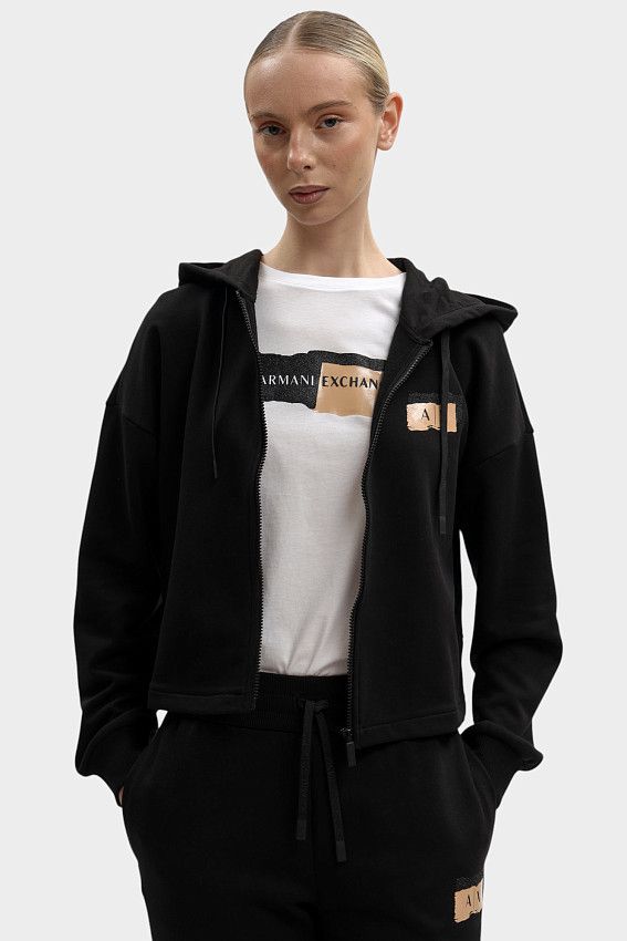 Толстовка Armani Exchange Черный