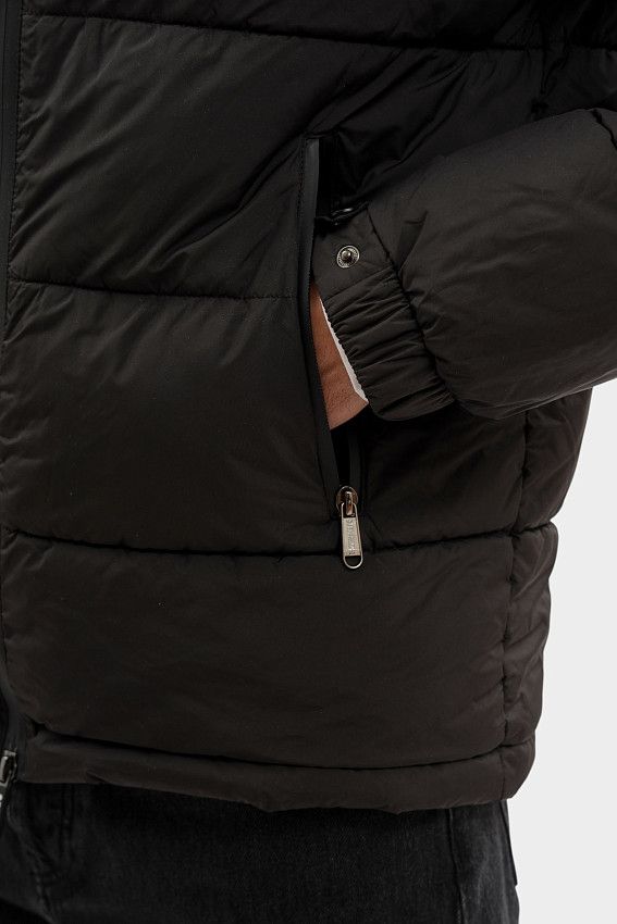 Пуховик Bikkembergs Черный