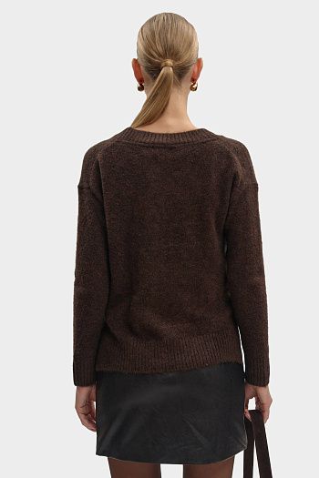 Джемпер шерстяной голубой Pepe Jeans