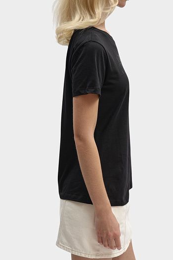 Футболка из хлопка Armani Exchange