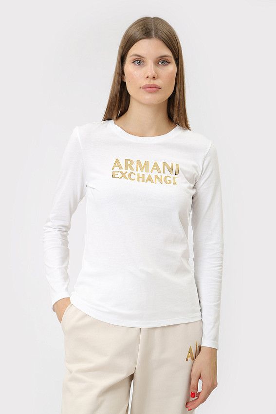 Лонгслив Armani Exchange Белый
