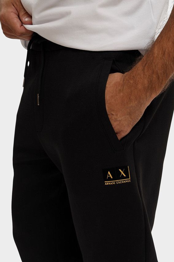 Брюки спортивные Armani Exchange Черный