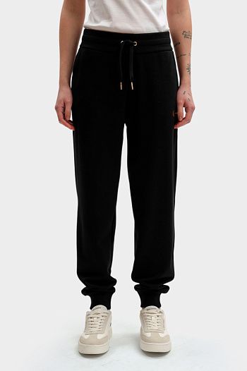 Брюки спортивные хлопковые черные Armani Exchange