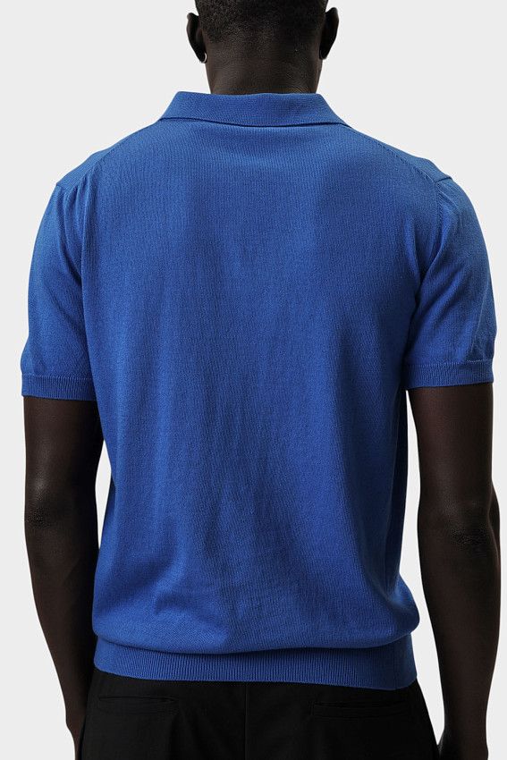 Поло трикотажное Bikkembergs Синий