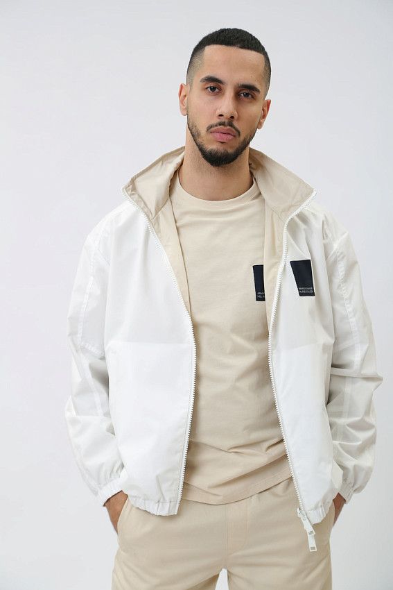Ветровка двусторонняя Armani Exchange Белый