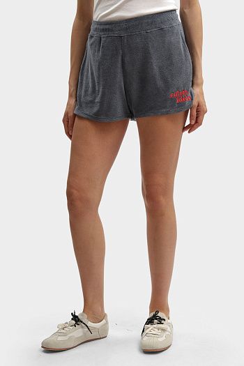 Шорты спортивные хлопковые серые Calvin Klein Jeans