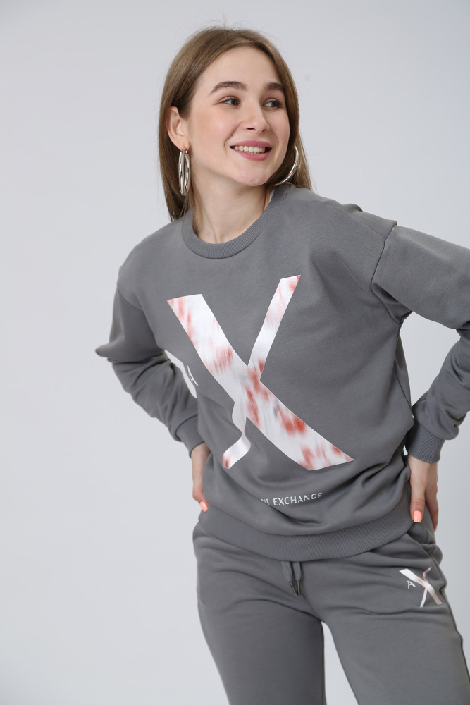 3RYM30_YJ3NZ свитшот armani exchange 