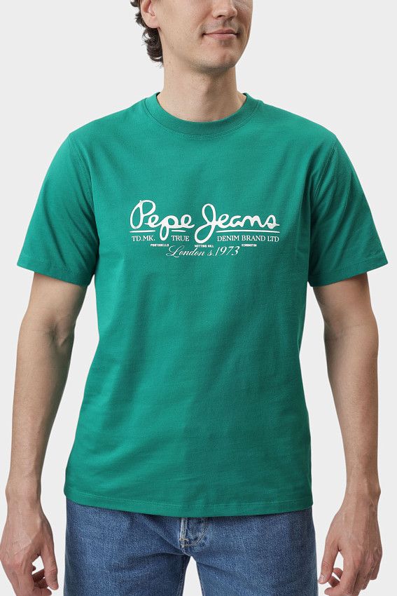 Футболка Pepe Jeans Зеленый
