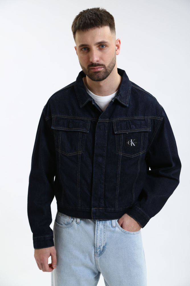 J30J325578 Куртка джинсовая Calvin Klein Jeans Синий