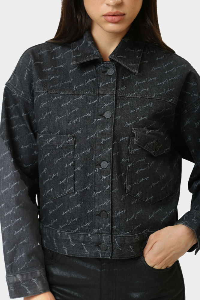 6DYB20_Y18BZ_42AC куртка джинсовая armani exchange 