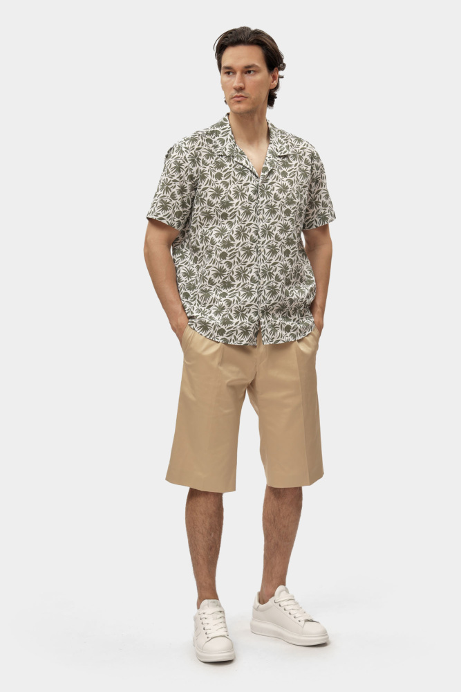 552615_605521 Сорочка льняная Karl Lagerfeld Белый