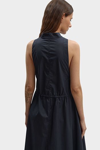Платье из хлопка Emporio Armani