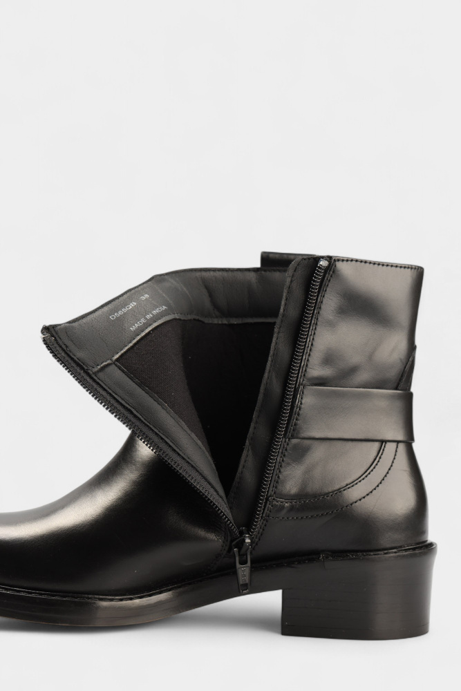 D565QB000FF Казаки Geox Черный