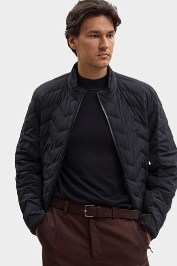 Куртка демисезонная черная Emporio Armani