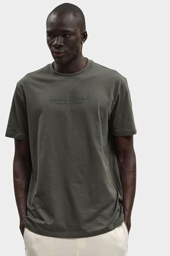 Футболка из хлопка Armani Exchange