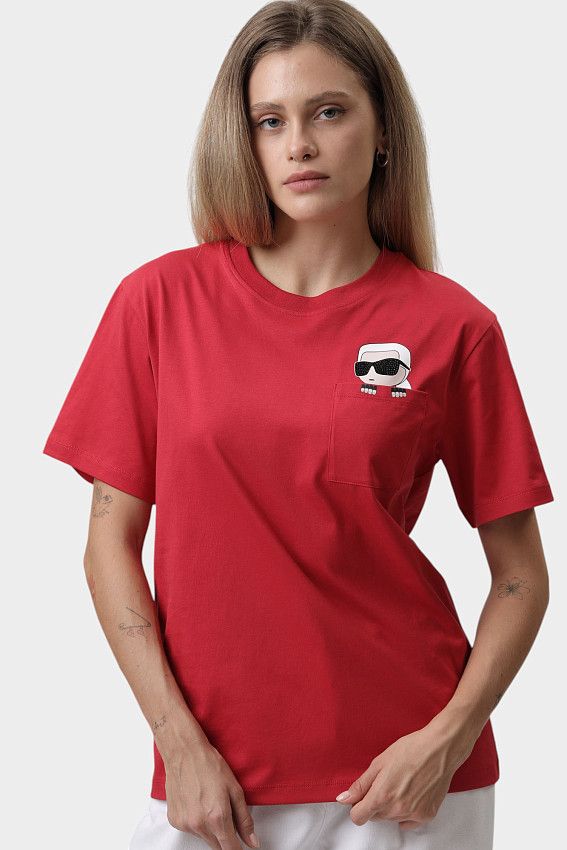 Футболка Karl Lagerfeld Красный