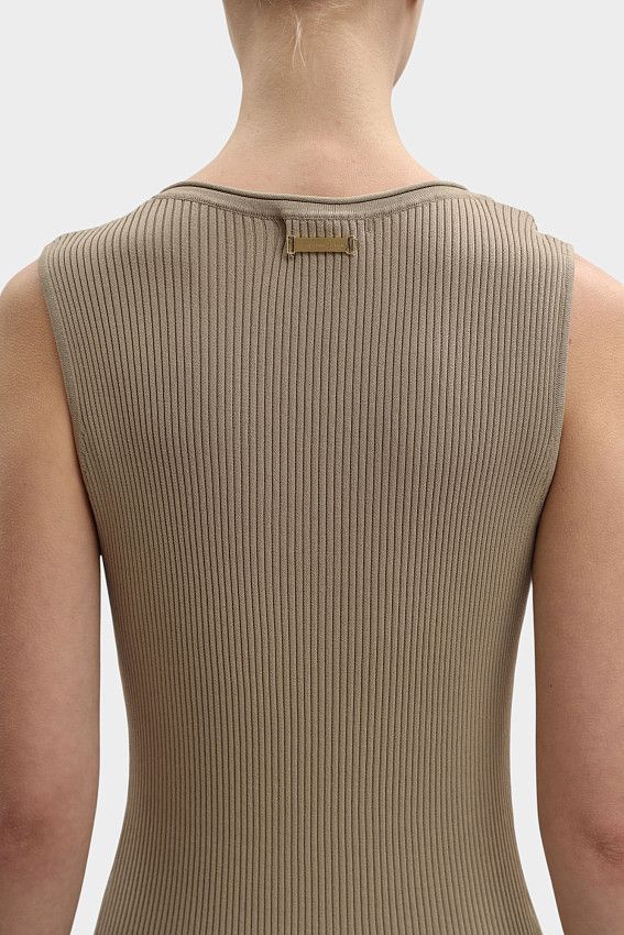 Платье Armani Exchange Бежевый