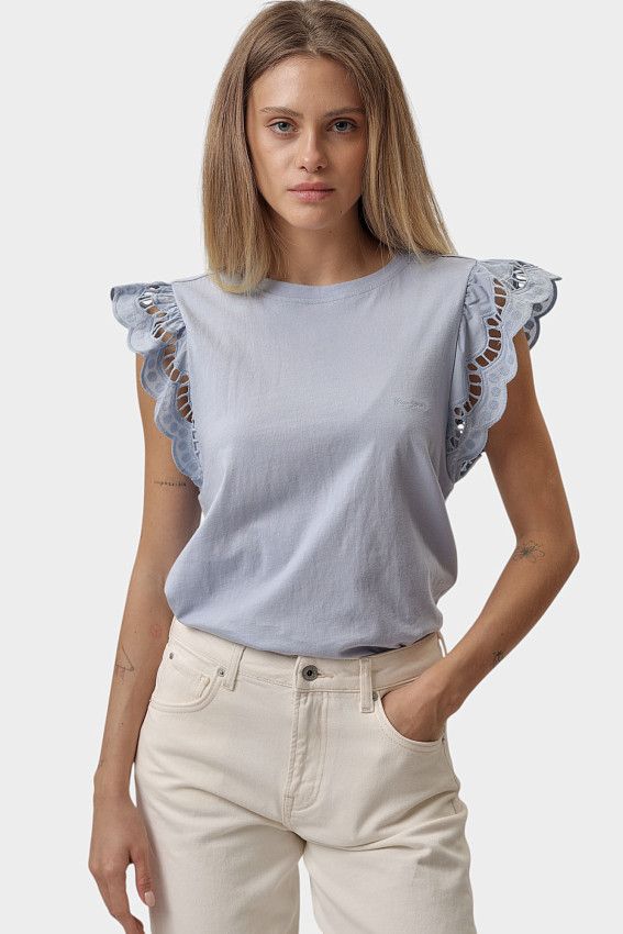 Футболка Pepe Jeans Голубой