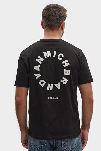 Брюки спортивные хлопковые синие Van Mich