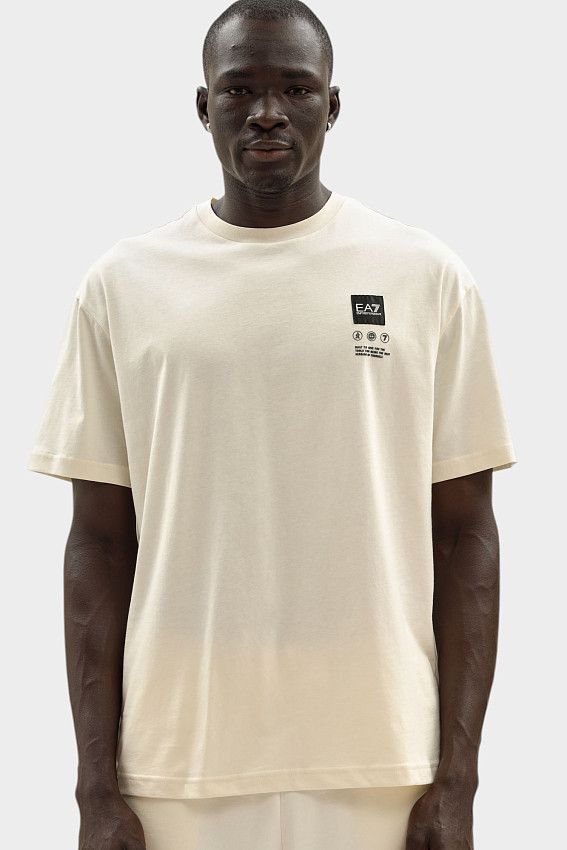 Футболка EA7 Бежевый