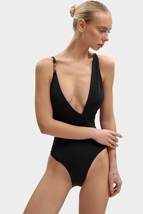 Купальный костюм Karl Lagerfeld Черный