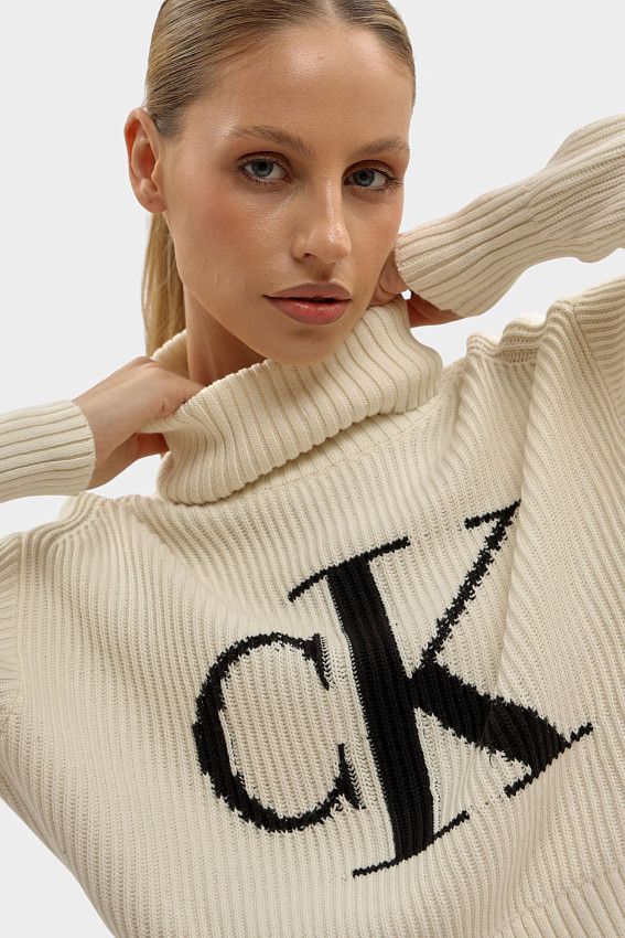 Свитер Calvin Klein Jeans Бежевый