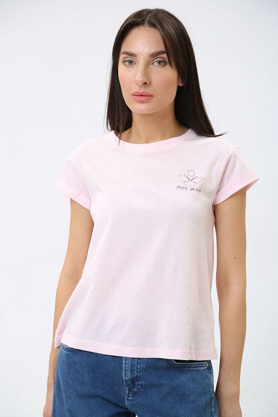 Футболка Pepe Jeans Розовый