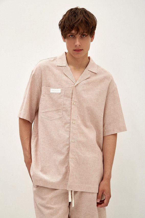 Рубашка с коротким рукавом The Hills Белый