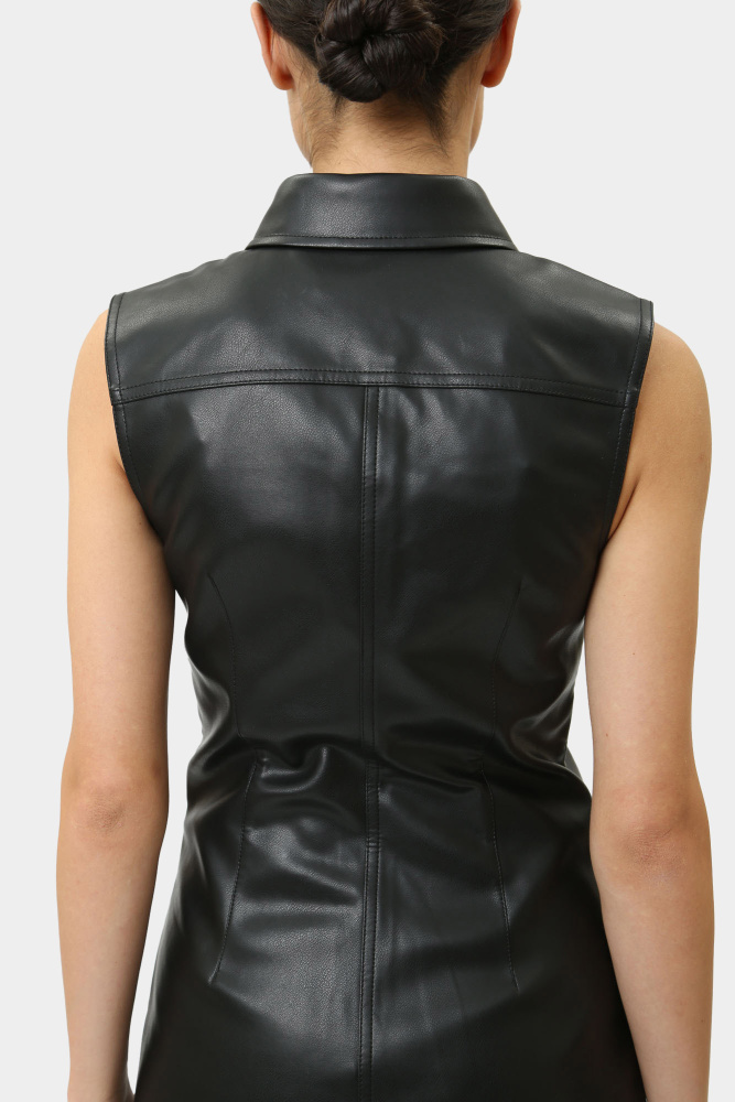 J20J223542 платье кожаное calvin klein jeans 