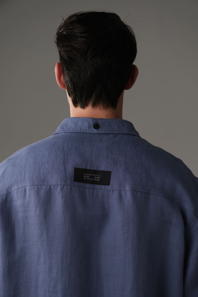 M-251-TH-56-0119 Рубашка с длинным рукавом The Hills Синий