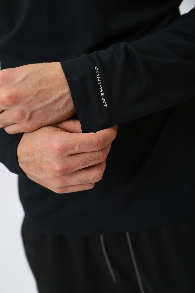 2012331 Джемпер термобелье M Omni-Heat Infinity Knit LS Crew Columbia Черный