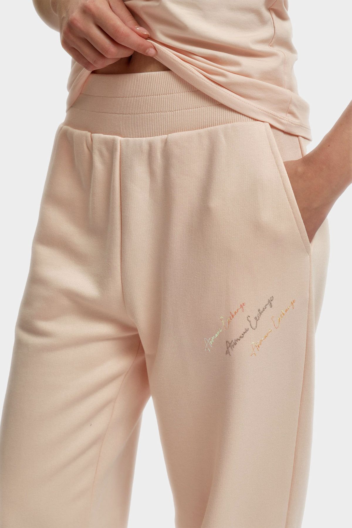 Брюки спортивные Armani Exchange Розовый