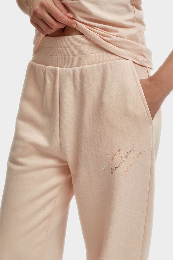 Брюки спортивные Armani Exchange Розовый