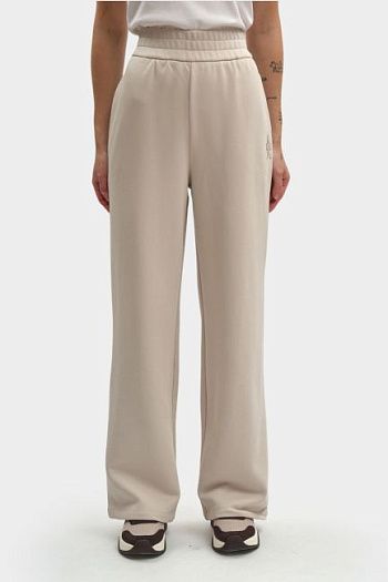 Брюки спортивные бежевые хлопковые Armani Exchange
