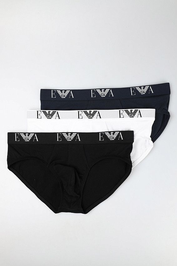 Комплект трусов 3 шт. Emporio Armani Мультиколор