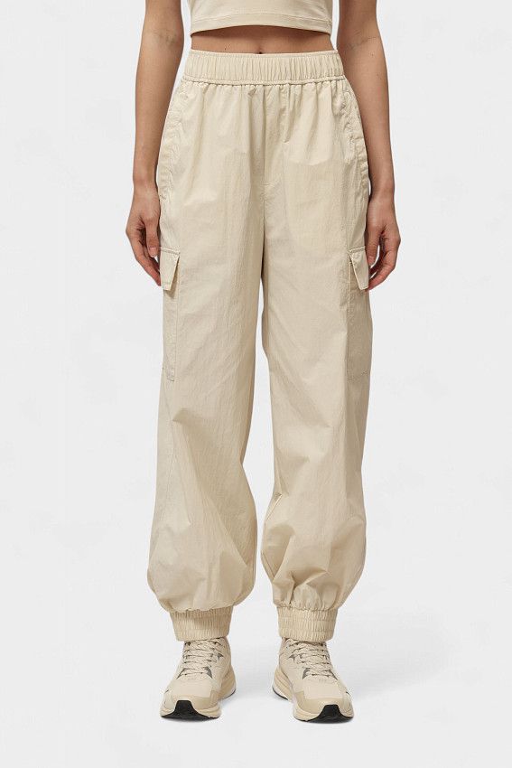 Брюки EA7 Молочный