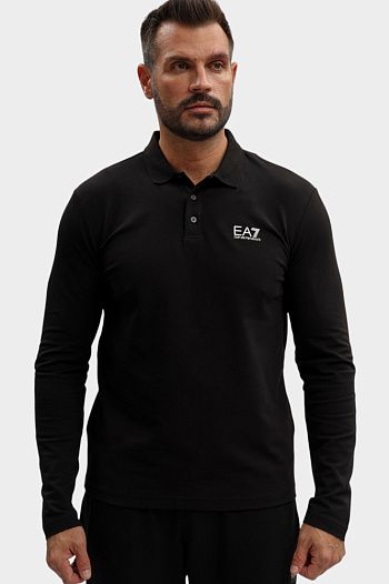 Поло с длинным рукавом EA7
