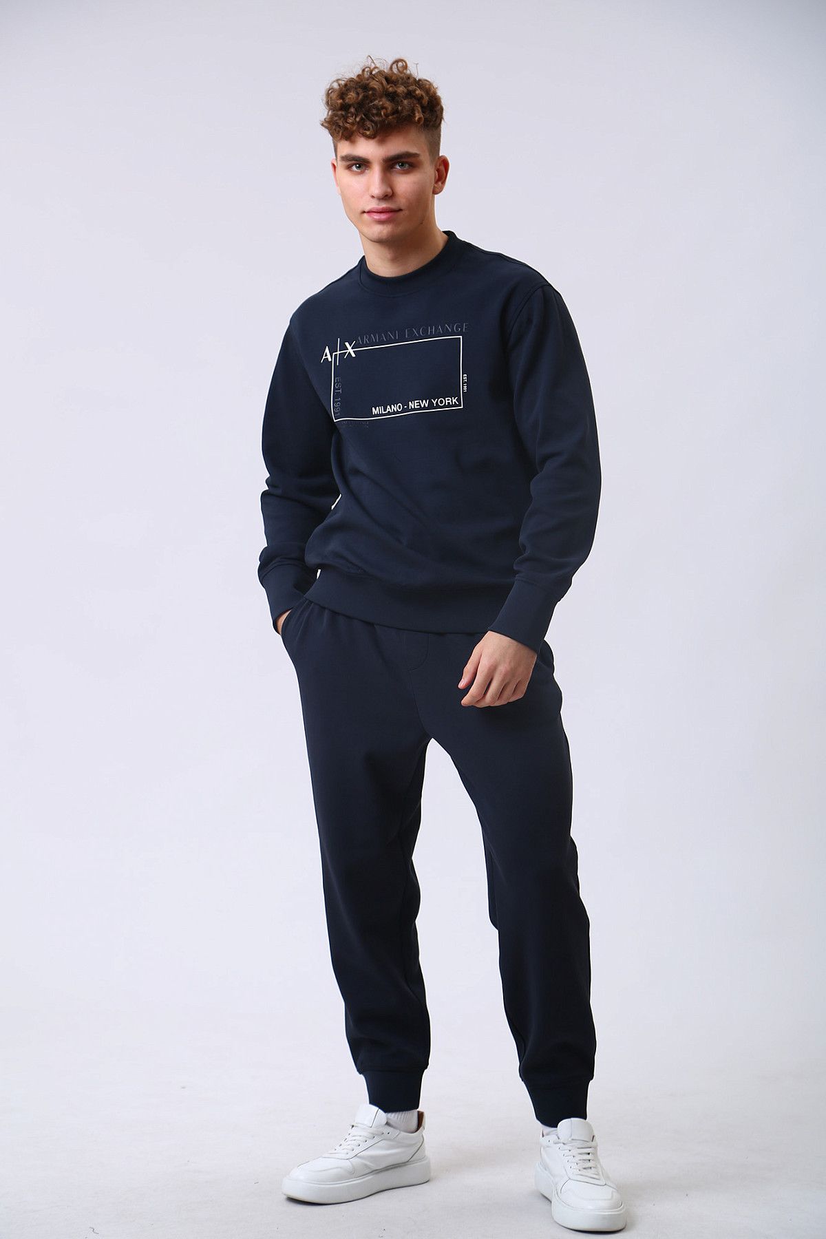 Брюки спортивные Armani Exchange Синий